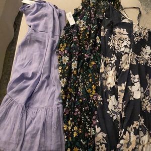 3 Summer Dresses Old Navy 2 brand new dresses